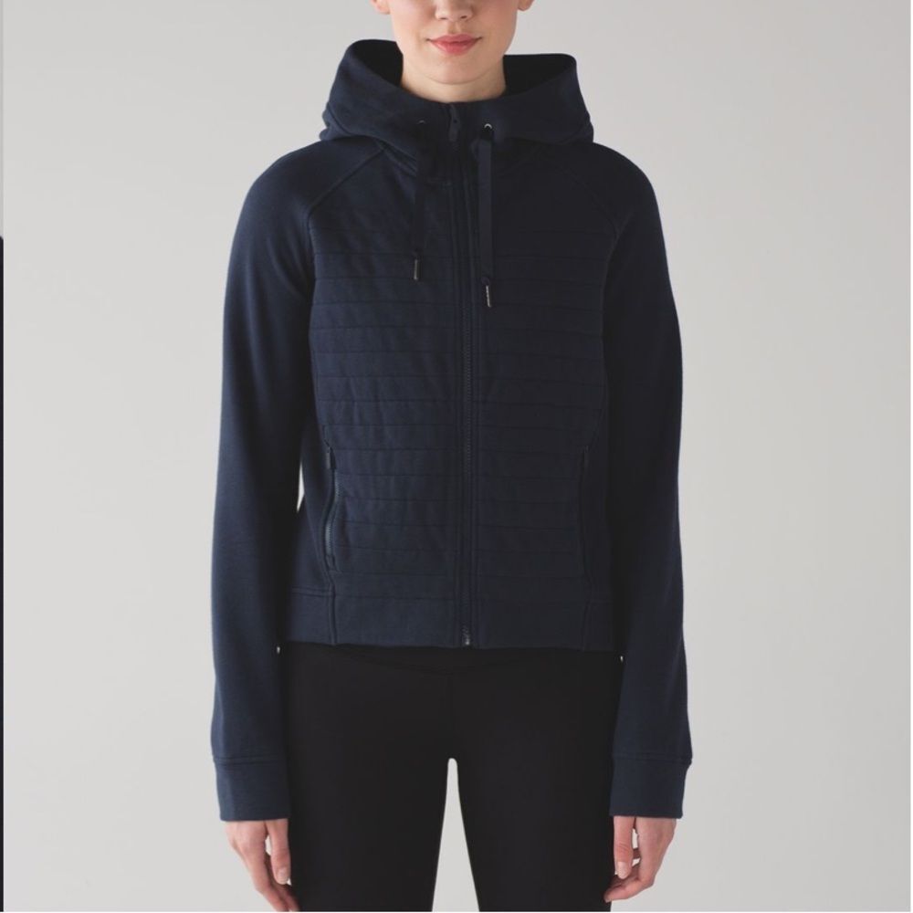 Lululemon Fleece Be True Hoodie Inkwell jacket